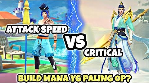 Zilong Attack Speed Vs Damage Vs Critical Mana Yang Paling OP? ~ MLBB