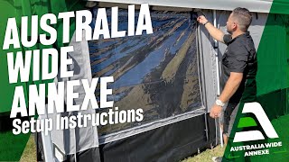 How to setup your Australia Wide Annexe from start to finish!