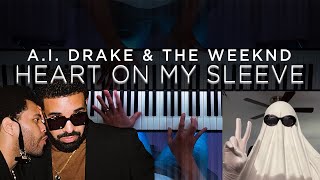 This A.I. Drake &amp; The Weeknd song is kinda good (Piano Cover)