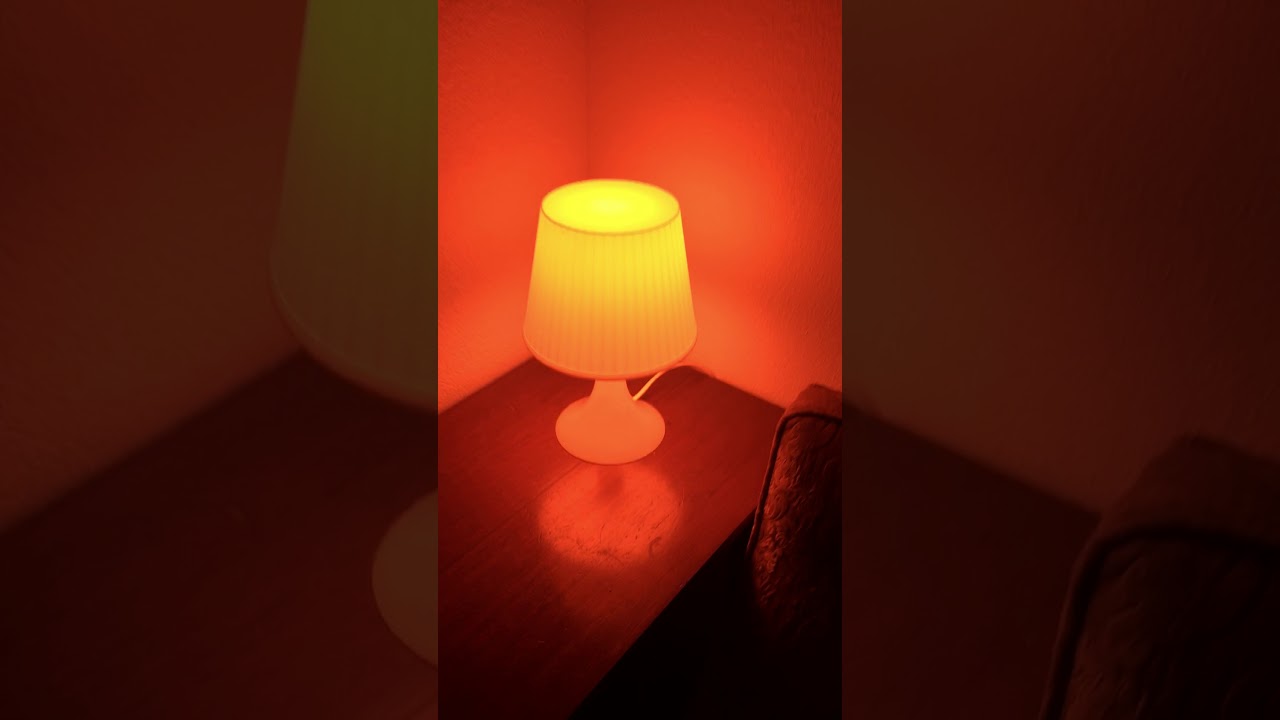 uitdrukken Overdreven Beknopt Ikea Lampan Lamp with Philips Hue Bulb - YouTube