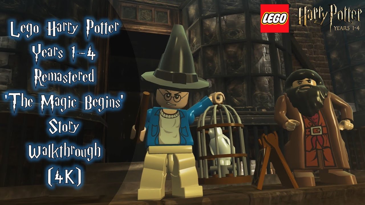 LEGO Harry Potter: Years 1-4 - Part 1 HD Walkthrough - The Magic Begins 