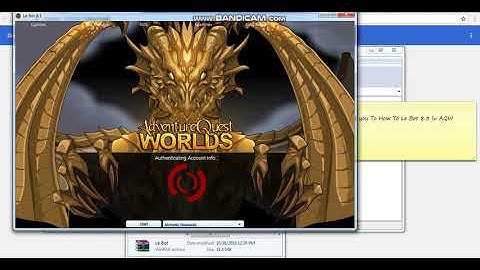 AQW Le Bot 8.3 (WORKING)