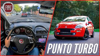 2013 Fiat Punto Turbo Sport 16V MultiAir Type 199 [1.4 | 133HP] - POV City Test Drive | Sound