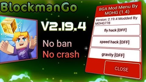 Blockman go adventure mod menu version 2.19.4