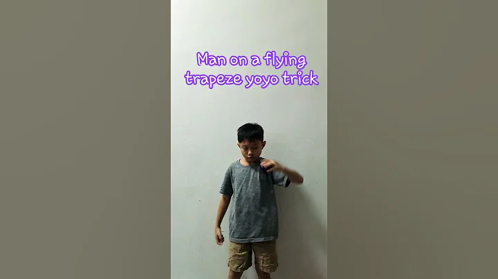 Man on a flying trapeze yoyo trick #yoyo#toysforkids#cool