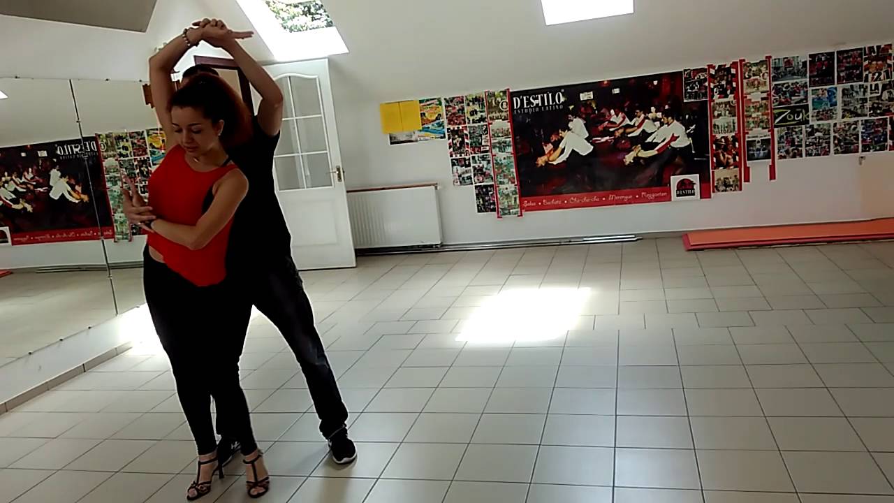 Elizabeth Maklakova & Denys Prodanov. ZOUK impro Lviv