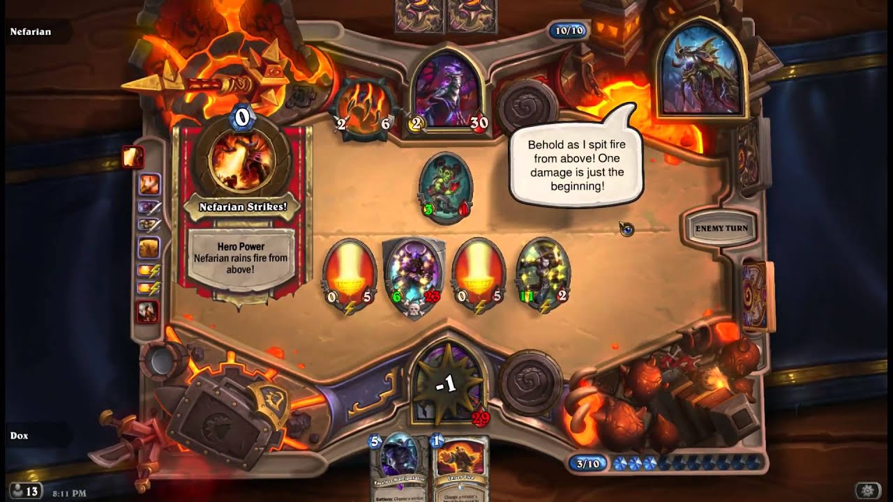 Blackrock Mountain - Nefarian Returns - HEROIC MODE  (Hearthstone)