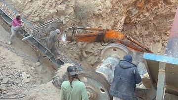 Insane Show | Incredible Work By Quarry Rock Jaw Crusher Machine | Big Rock Crusher.#stonecrusher 