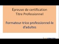 Preuve de certification tp fpa