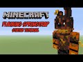 Minecraft Tutorial: Flaming Springtrap (FNAF AR: Special Delivery) Statue