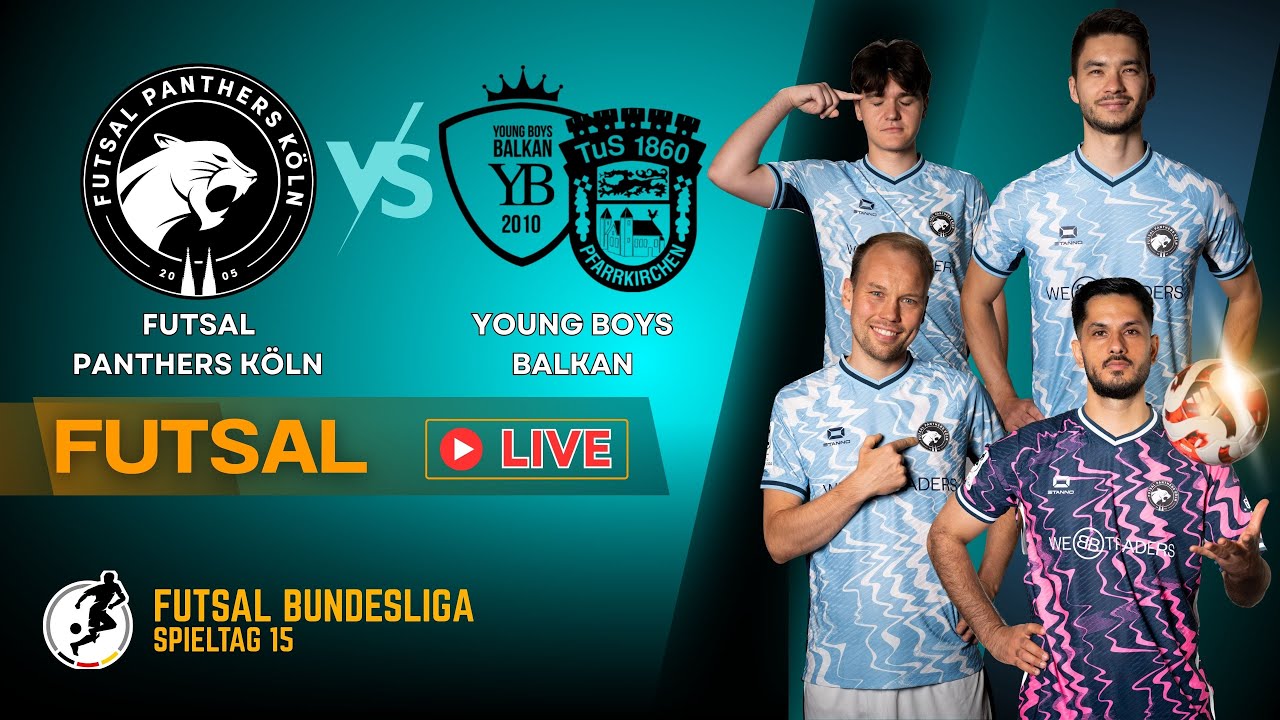 Futsal Panthers Köln 🆚 Young Boys Balkan. Bundesliga