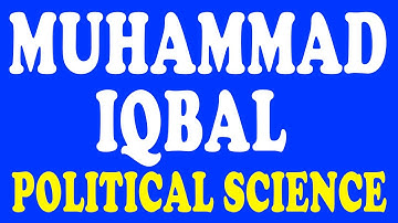 Muhammad Iqbal  / Political Science , Pgt Online , UPSC Online , Political Science Study Material -