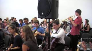 7 Pieces for Young Old by Keith Tippett  - 'The Friar's Drinking Song' Performed by SWMS Students