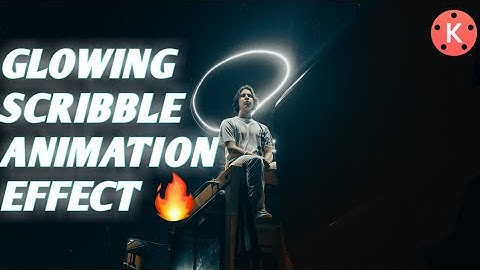How to Make Glowing Scribble Animation in Mobile || Tech Pool