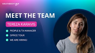 Tereza - People and TA + WeatherXM Office Tour | Meet the Team