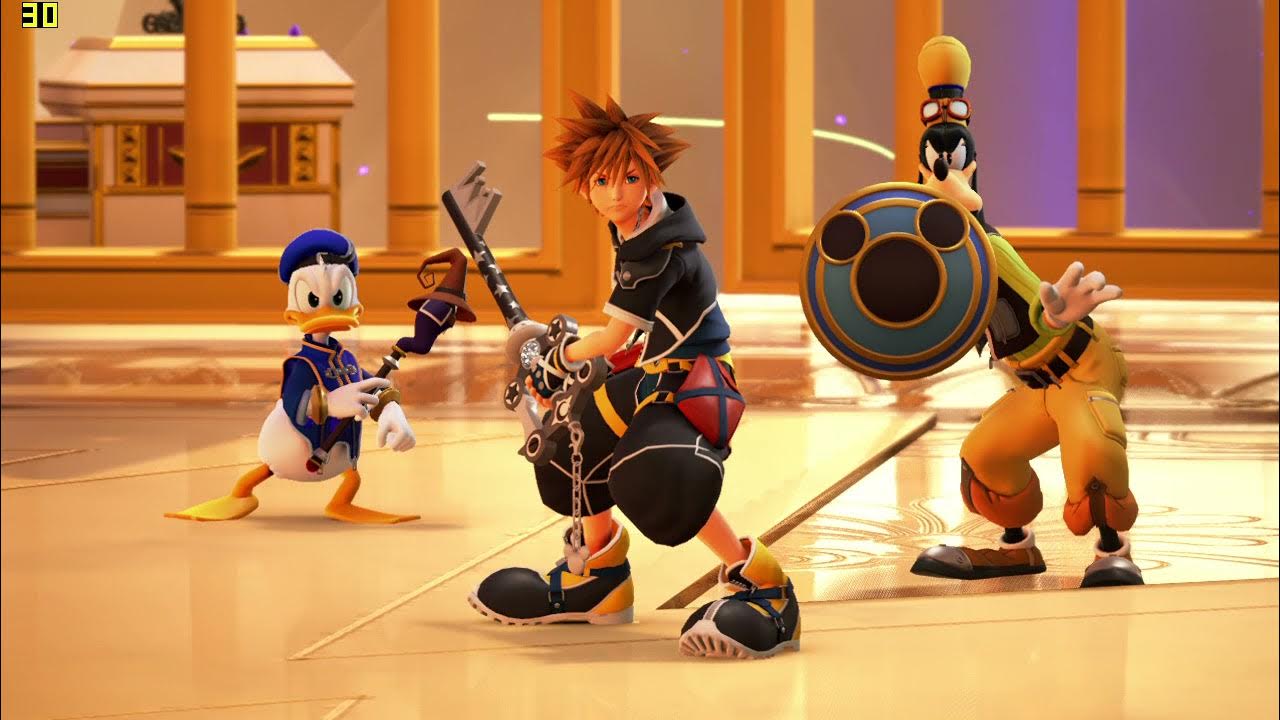 GPD WIN 3 Kingdom Hearts 3 Max Settings 30fps YouTube