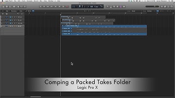 07. Comping a Packed Takes Folder (logic pro x)