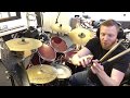 How to Play Fast Double Strokes on Drums - Bounced Doubles With Finger Control