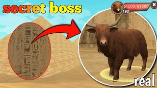 wildcraft secret yak boss in Egypt 😲 2nd secret boss is yak 😱😱😱wc unicorn