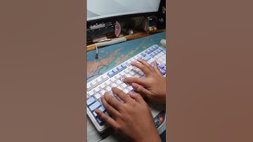 AULA F99 #keyboard #keyboardasmr #desksetup #shorts