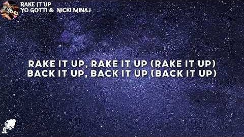 Yo Gotti - Rake It Up (feat. Nicki Minaj) (Lyrics)