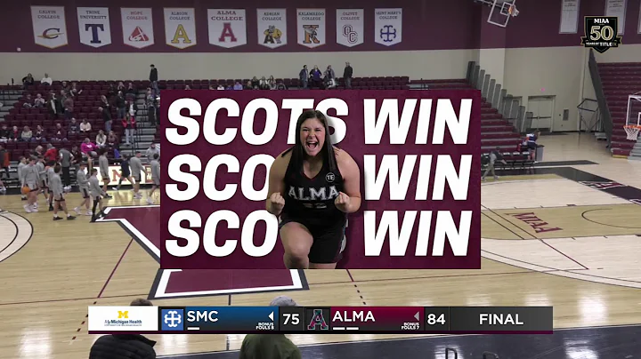 Alma College Women's Basketball v. St. Mary's Coll...