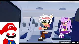 Posessed Mario Reacts Sonic X Freedom Planet Kphoria Kick That Bandicoot Off That Plane