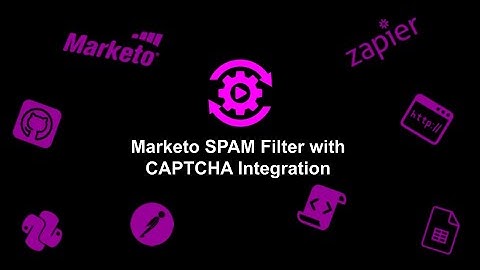 Marketo SPAM Filter with CAPTCHA Integration