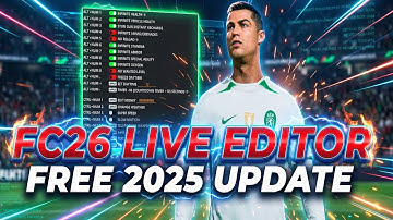 FC 26 Live Editor | FC 26 LIVE EDITOR v26.2.0 🔥 ULTIMATE CAREER MODE TOOL (Career Editor)