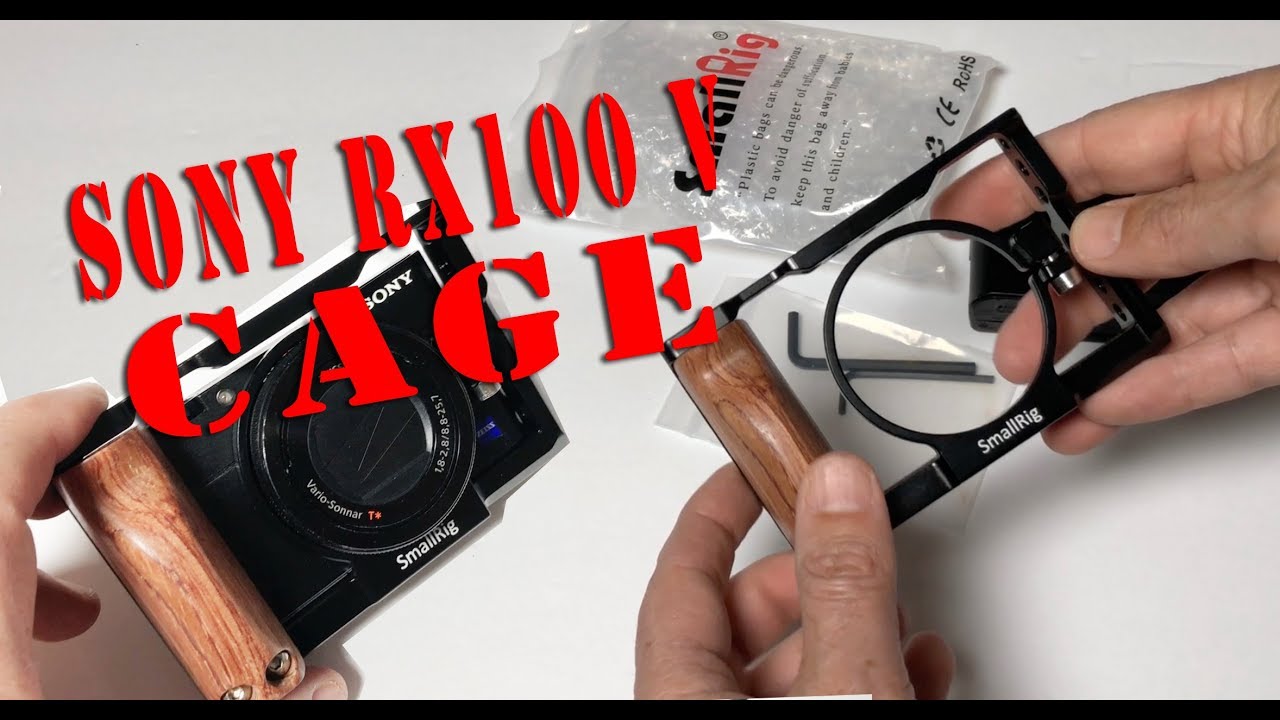 Smallrig Cage For The Sony Rx100 V First Look Review Youtube