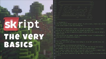 Skript How To Download and Learn Skript (Minecraft Skript)