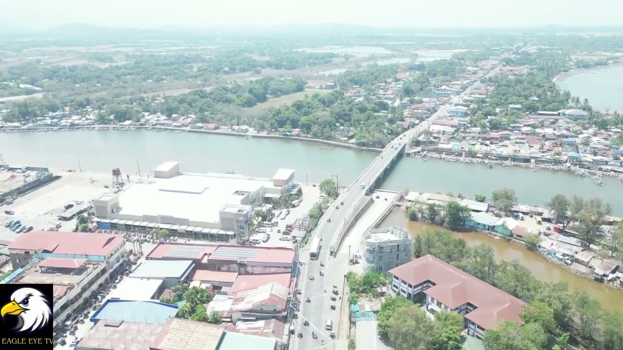 SANTA CRUZ ZAMBALES 1ST CLASS MUNICIPALITY OF THE PROVINCE, AERIAL VIEW PROGRESS OF 2024