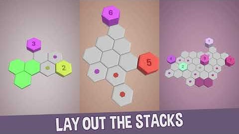 Hexa Stack: Sort & Flow Color | Free Game For Android & iOS