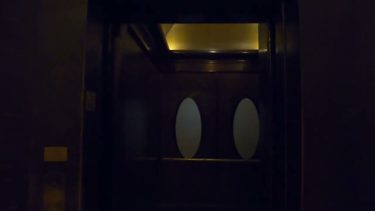 AMAZING Old 1895 OTIS Modded By Delta-Beckwith Traction Elevator @ Boston Public Library Boston, MA