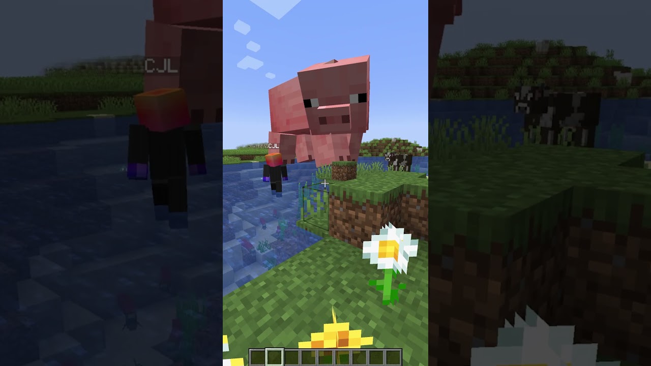 Pig eating other animals???