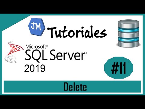 📢 #11 - Curso SQL Server 2019 : 🔥🔥 Eliminar Informaciones (Delete) 🔥🔥
