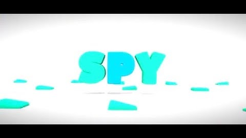 Intro for ItzSpy (3D Flat) #102