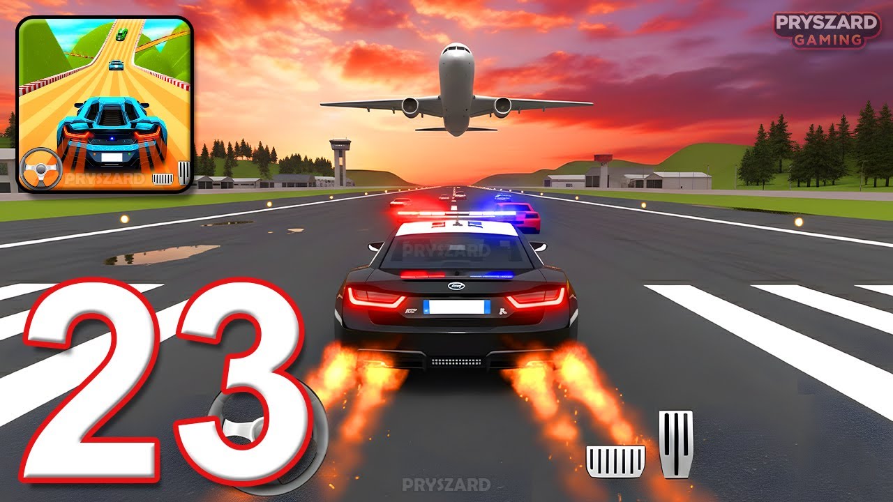Car Race - Gameplay Walkthrough Part 23 - Level 13-21 (iOS, Android)