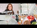 College Vlog : Struggling w/ Online Classes, Quarantine, Studying & Taking Notes