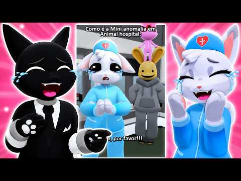 Secret Agent and Head Nurse REACTING to the FUNNIEST ANIMATIONS! - Animal Hospital VR