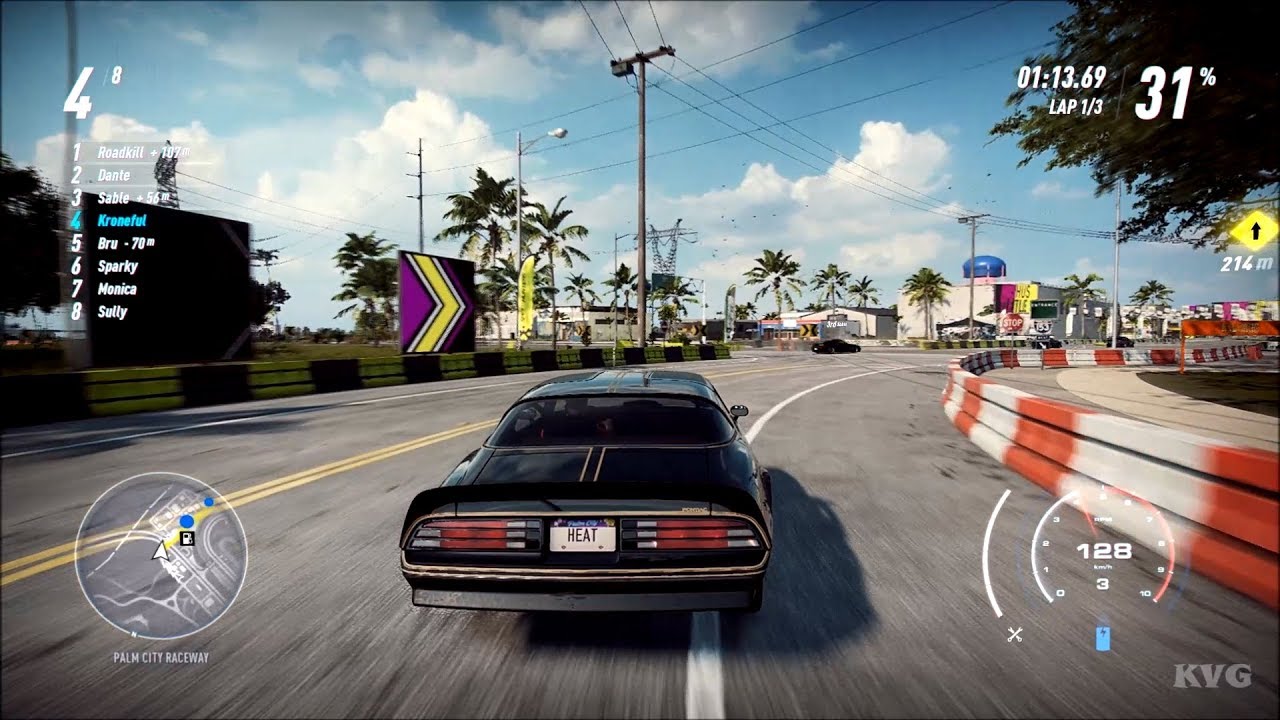 Need for Speed Heat - Pontiac Firebird 1977 Gameplay (PC HD) [1080p60FPS]