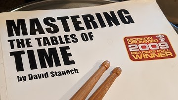Mastering The Tables Of Time - Drumming Vlog