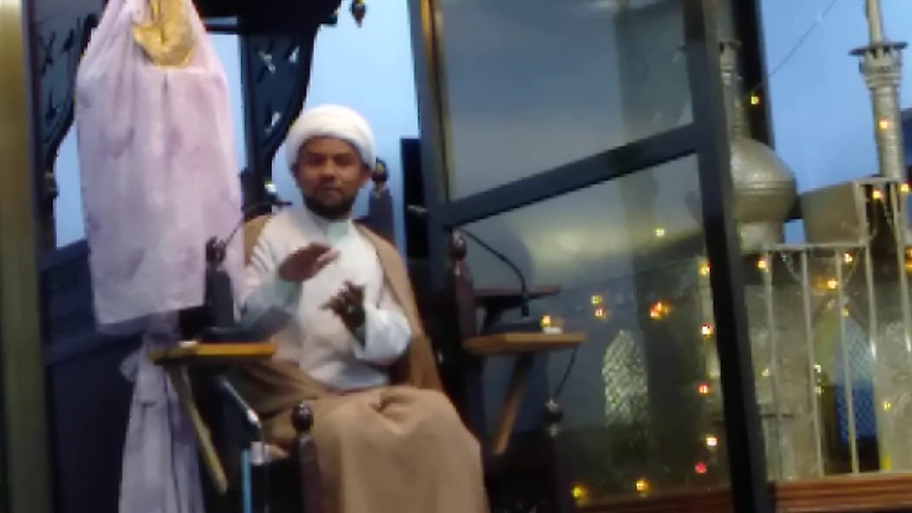 Maulana Dr Rafi Mirza / Mehfil e Janab Fatima sa - YouTube