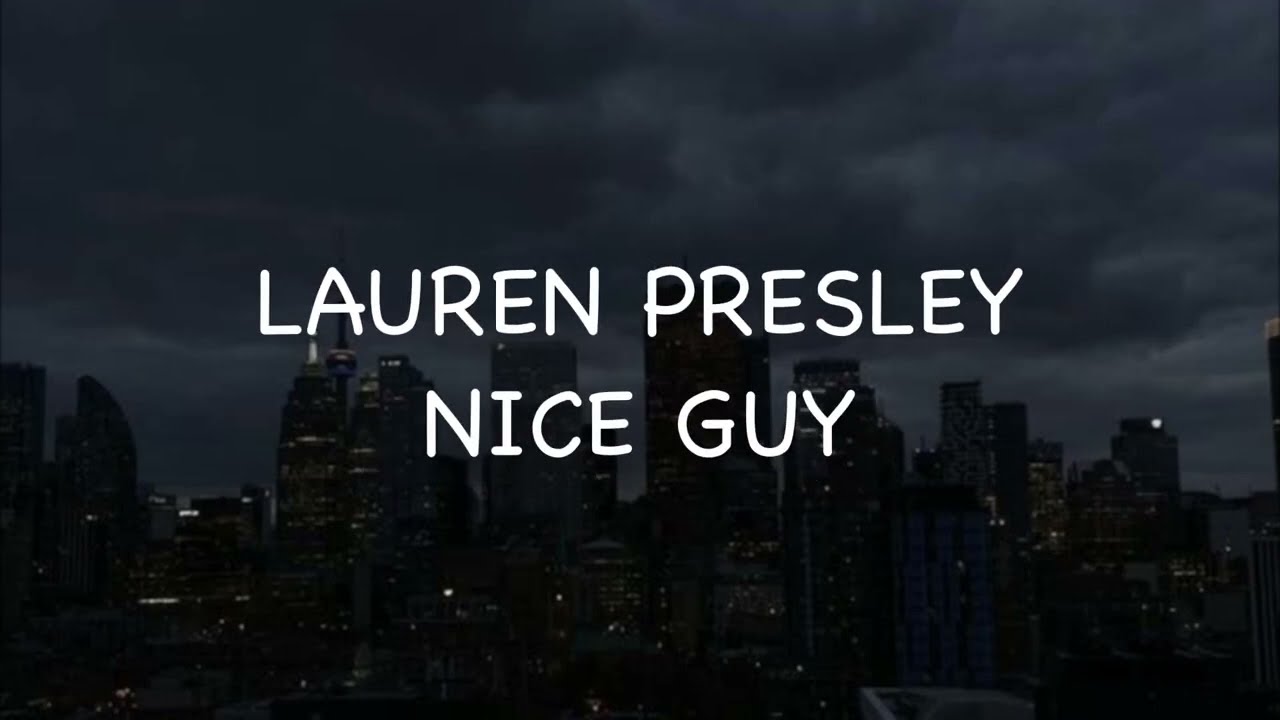 YouTube에서 Nice Guy (Official Lyric Video) 보기 YouTube에서 Nice Guy (Official Lyric Video) 보기