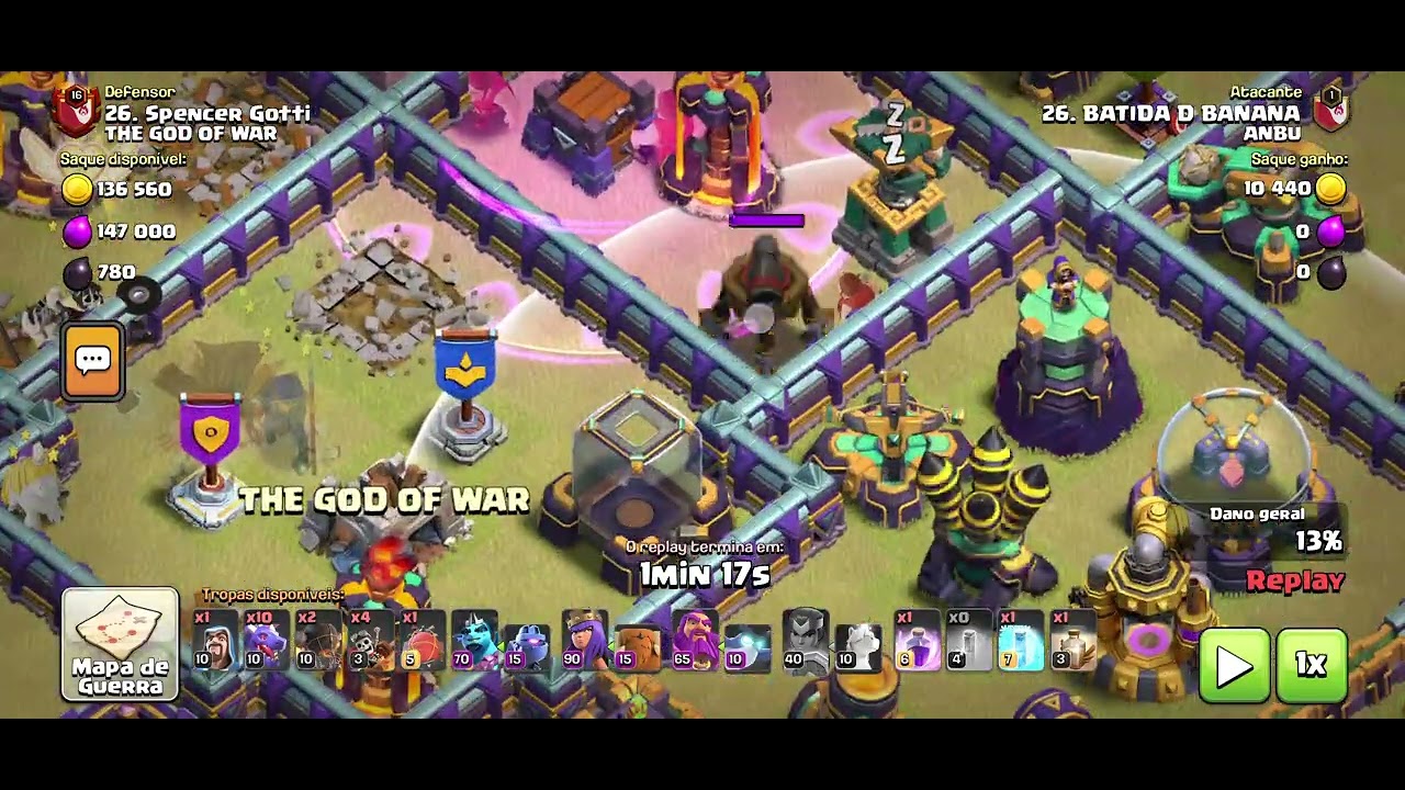 Como dar PT na guerra CV 15 x CV 15, fácil e explicado (Clash of Clans) #1