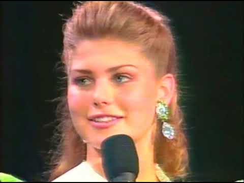 MISS TEEN USA 1992 Top 3 & Final Question