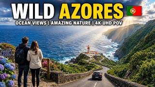 AZORES 🇵🇹 Exploring São Miguel’s Wild Nordeste Coast | Farol do Arnel 4K POV