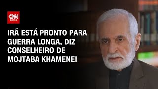 Irã está pronto para guerra longa, diz conselheiro de Mojtaba Khamenei | CNN PRIME TIME