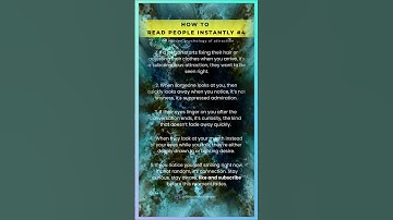 Read Body Language Instantly: 4 Hidden Signals of Attraction #shorts #psychologyfacts