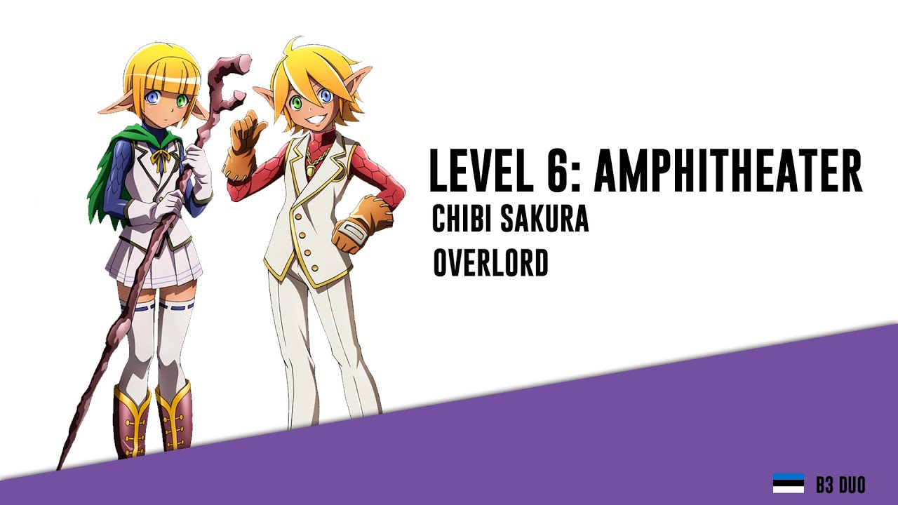 Overlord - Chibi Sakura as Aura Bella Fiora and Mare Bello Fiore (Duo Cosplay) [UniCon 2021]